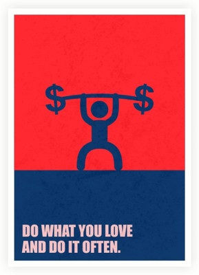 

PW Do What You Love Business Quotes Wall Poster 13*19 inches Matte Finish Paper Print(19 inch X 13 inch, Rolled)