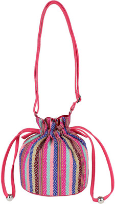 

Tash Creations Sling Bag Potli(Multicolor)
