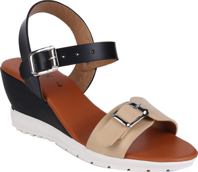 

Miles London Women Beige Wedges