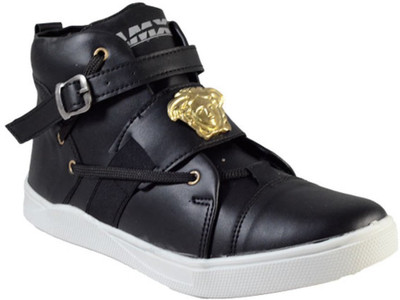 

MarcoUno BLACK COLOUR BOOTS Sneakers For Men(Black