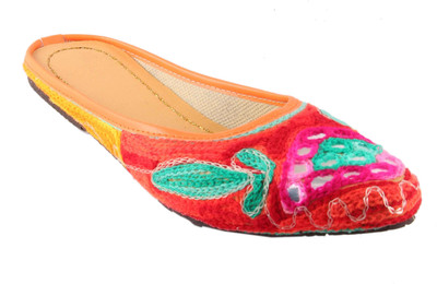 

Rangmor Jutis For Women(Multicolor, Red_1