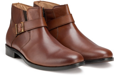 

Escaro Casual Boots For Men(Brown