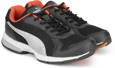 

Puma Reid XT IDP Running Shoes For Men(Black, Puma black-vibrant orange