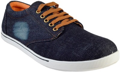 

MarcoUno BLUE JEANS CASUAL SHOES Canvas Shoes For Men(Blue