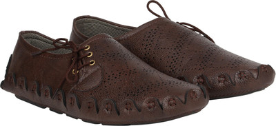

Kraasa Tick n Tack Loafers For Men(Brown