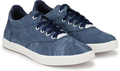 

Andrew Scott Canvas Upper Sneakers For Men(Navy, Navy blue