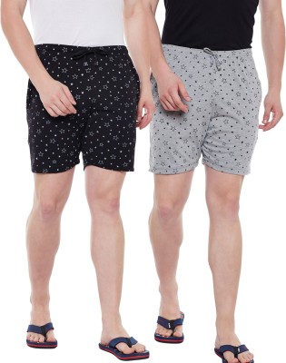 VIMAL JONNEY Printed Men Multicolor Regular Shorts