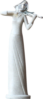 

The Art Affair Decorative Showpiece - 29 cm(Polyresin, White)