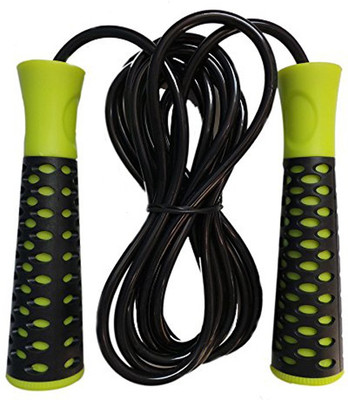 

HRS SR-132 Skipping Rope with Non-Slip Coated Grip Handle Freestyle Skipping Rope(Multicolor, Length: 274 cm)