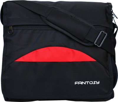 

Fantosy Men Casual Black Polyester Sling Bag