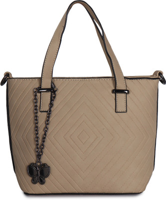 

Butterflies Women Casual Beige PU Sling Bag