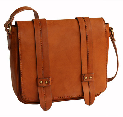 

Gripp Women Casual Tan Genuine Leather Sling Bag