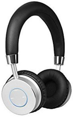 

Microware iKanoo iLight HIFI Smart Wireless Headphone K5 Smart Headphones(Wireless), Black;silver