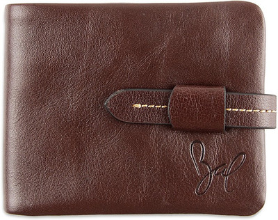 

Rohit Bal Men Brown Genuine Leather Wallet(6 Card Slots)