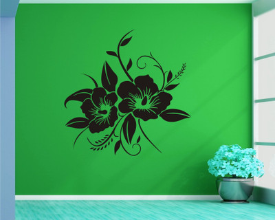 

Wall Guru  Home Décor wall Sticker(Pack of 1, Black