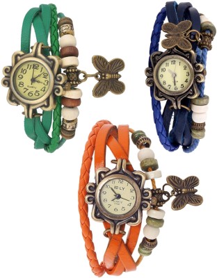 Shunya Designer Multicolor Dori Combo Analog Watch  - For Women   Watches  (Shunya)