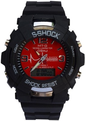just like S-Shock Analogue + Digital Sports Watch s-shock red watch Watch  - For Boys   Watches  (just like)