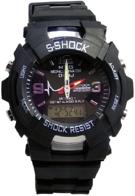 EVENGREEN G649 S-Shock BLACK Watch - For Men Watch  - For Boys & Girls   Watches  (Evengreen)