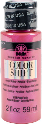 

Plaid Craft Folkart Color Shift 2Oz - Pink Flash