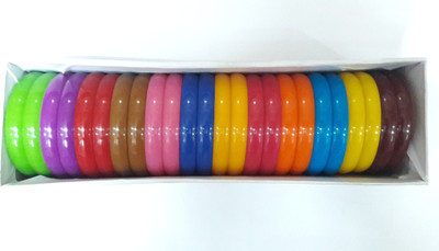 

Sona 2/2 size 10mm plastic bangles base for silk tread jewelry making 1 box-24 pcs