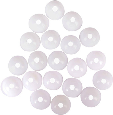 

GOELX Plastic Jhumka Base Small Size in Dome Shape for Jewellery Making & Thread Wrapped Jewellery