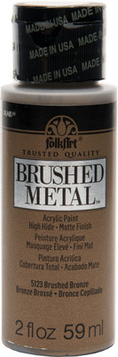 

Plaid Craft Folkart Brushed Metallics 2Oz - Bronze