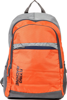 

Flying Machine FMSB0044 24 L Laptop Backpack(Orange), Grey