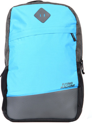 

Flying Machine FMSB0041 24 L Laptop Backpack(Blue, Grey)