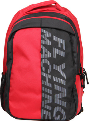 

Flying Machine FMLO8151 24 L Laptop Backpack(Red, Black)