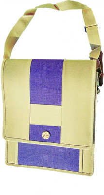 

ART ME 003 Waterproof Multipurpose Bag(Purple, Beige, 12 inch)