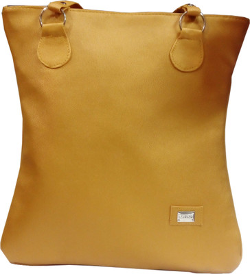 

PANACHEBAGS Royal Look Solid Designer Brand New Casual Wear Hand bag Waterproof Shoulder Bag(Gold, 4 L)