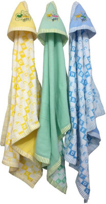 

SpringLoom Cotton, Terry 200 GSM Bath Towel Set(Pack of 3, Multicolor)