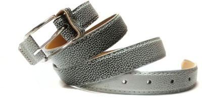 

ARUNITA Women Casual Grey Artificial Leather Belt