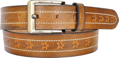 

Aone Men Casual Brown Genuine Leather Belt