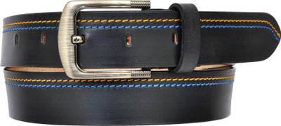 

Aone Men Casual Black Genuine Leather Belt