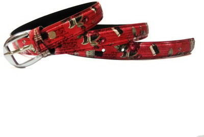

Arunita Women Casual Red Artificial Leather Belt