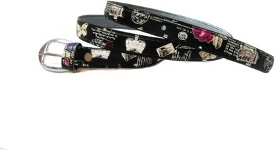 

Arunita Women Casual Black Artificial Leather Belt