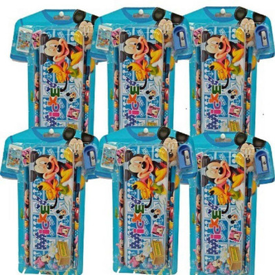 

TECHNOCHITRA T-SHIRT SHAPE STATIONERY SET OF SIX BIRTHDAY GIFT / RETURN GIFT SET(Set of 6)