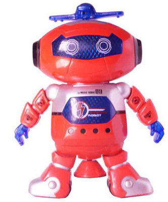 

RV PROSHOP 360 Degree Dancing Robot With Light And Music(Multicolor)