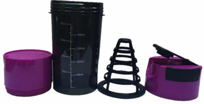 

VibeX ® Smart Advanced Gym Cyclone 500 ml Shaker(Pack of 1, Purple)