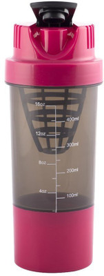 

VibeX ® Cyclone Protein Sipper bottle 480 ml Shaker(Pack of 1, Multicolor)