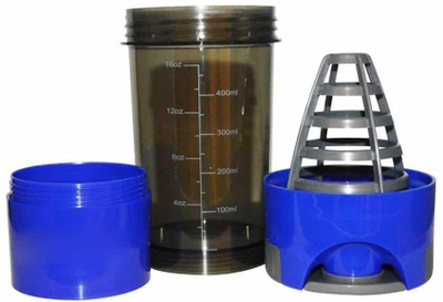 

VibeX ™ Cyclone Protein Shaker bottle 480 ml Shaker(Pack of 1, Blue)