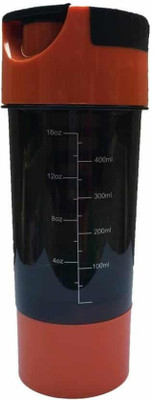 

VibeX ™ Cyclone-Cup-22-oz-Blender-Mixer-Bottle-Protein 480 ml Shaker(Pack of 1, Multicolor)