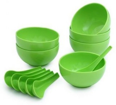Ranveer Trading Co 1001 Plastic Soup Bowl Green, Pack of 12 Ranveer Trading Co Bowls