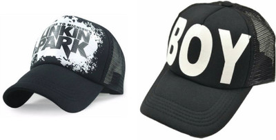BNB Printed Sports/Regular Cap Cap(Pack of 2)
