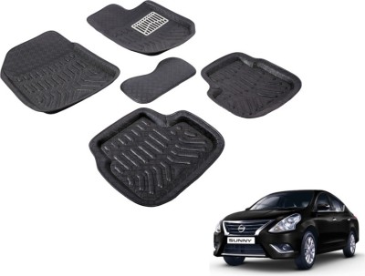 MOCKHE EVA 3D Mat For  Nissan Sunny(Black)