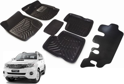 MOCKHE EVA 3D Mat For  Toyota Fortuner(Black)