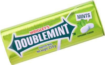 

Doublemint Sugar Free Mints Peppermint Chewing Gum(23.8 g Pack of 30)