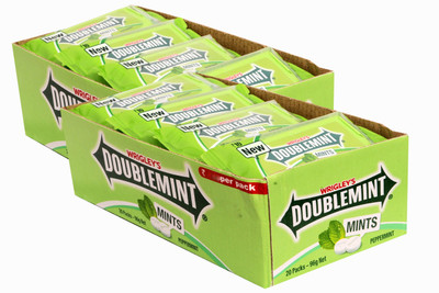 

Doublemint Mints Peppermint Chewing Gum(96 g Pack of 2)