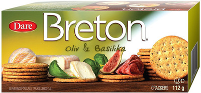 

Breton Basil & Olive Oil Crackers(112 g)
